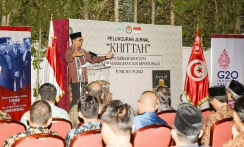 Dubes RI Untuk Tunisia Luncurkan Jurnal Ilmiah Khittah PCINU