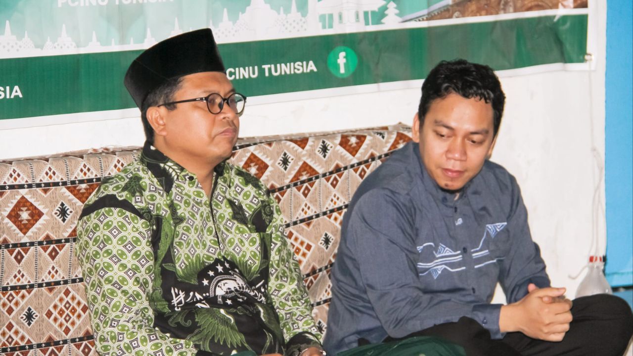 Dubes Zuhairi Misrawi Jelaskan Visi Peradaban Nahdlatul Ulama di Depan Kader NU Tunisia